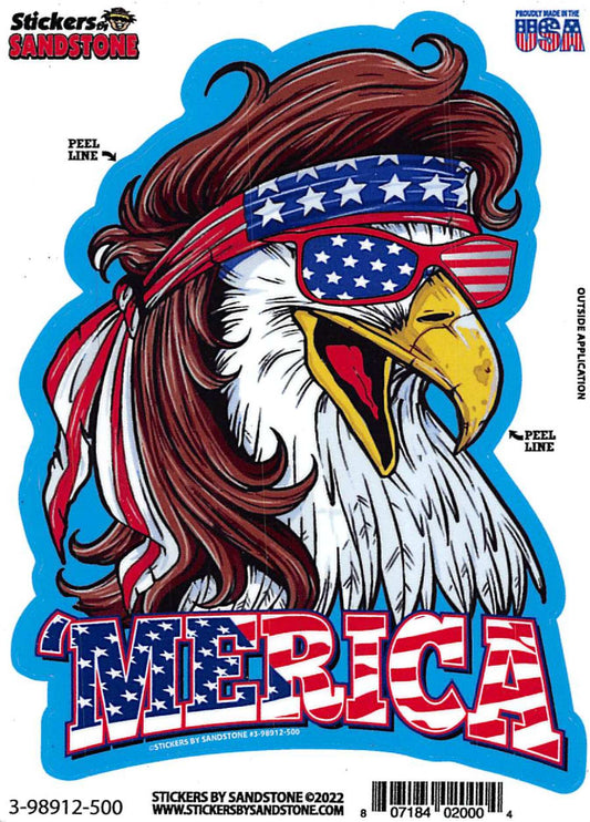 American Eagle 'Merica Sticker