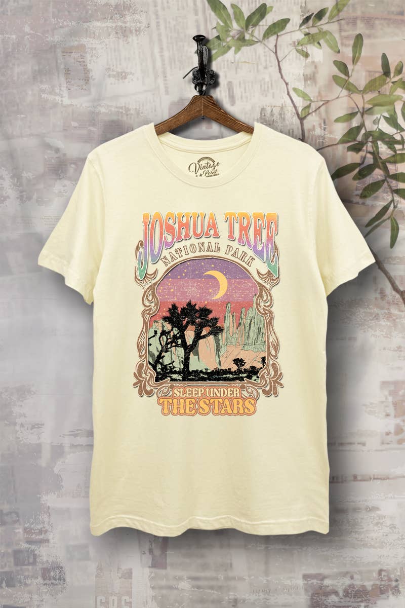 JOSHUA TREE PARK GRAPHIC BASIC T-SHIRT