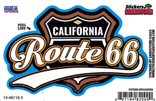 California Route 66 Sticker