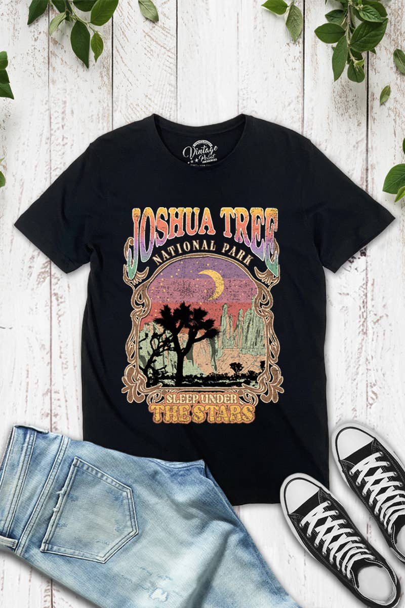 JOSHUA TREE PARK GRAPHIC BASIC T-SHIRT