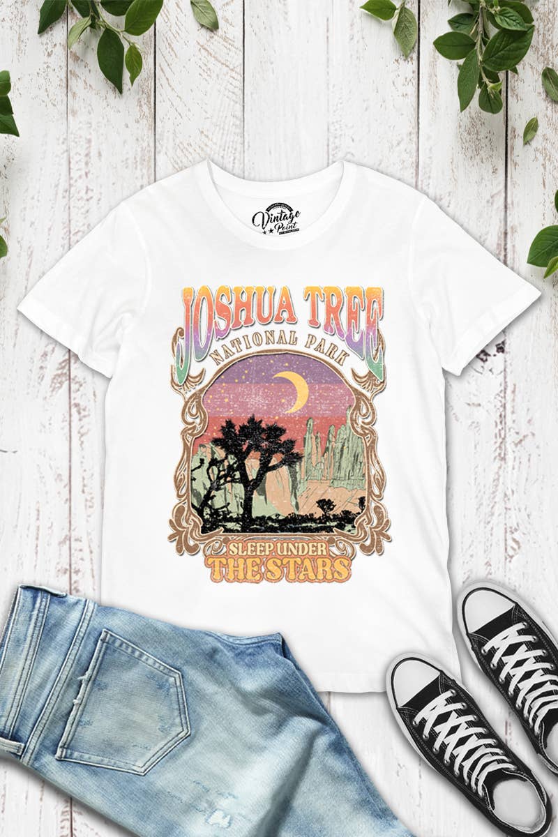 JOSHUA TREE PARK GRAPHIC BASIC T-SHIRT