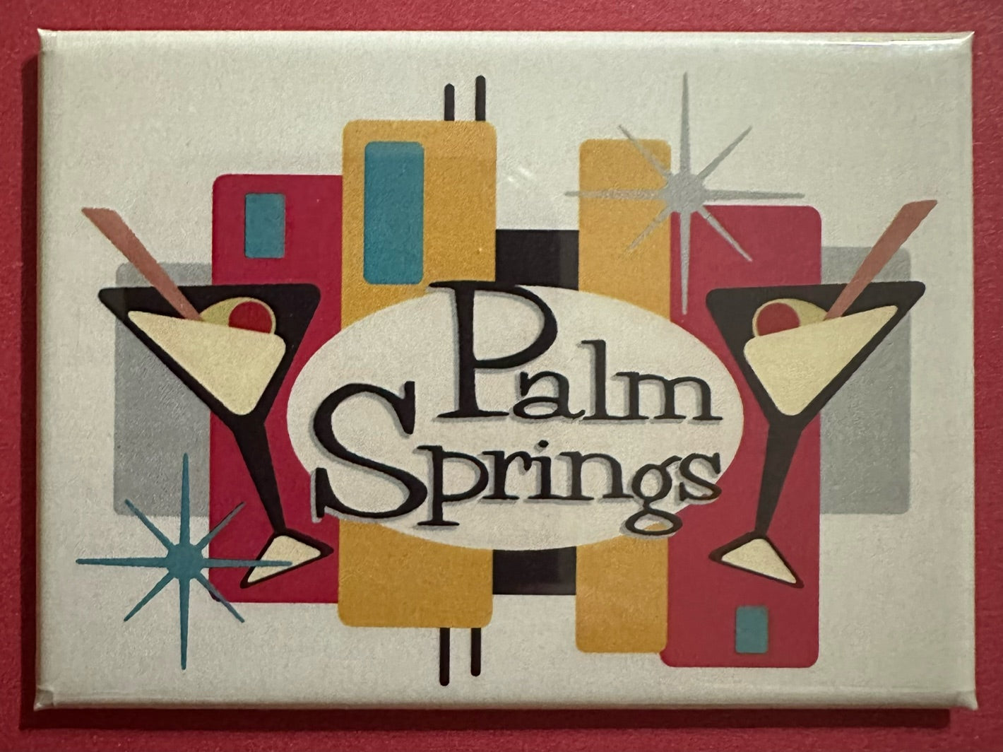 Class is Palm Springs Martini Magnet