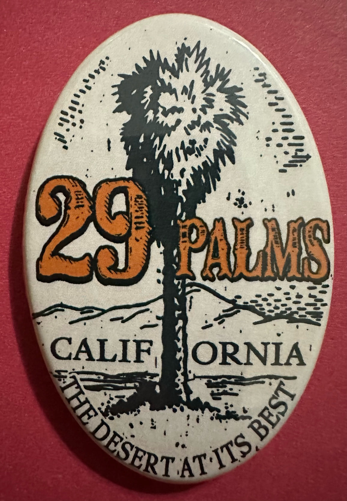 29 Palms Oval Magnet