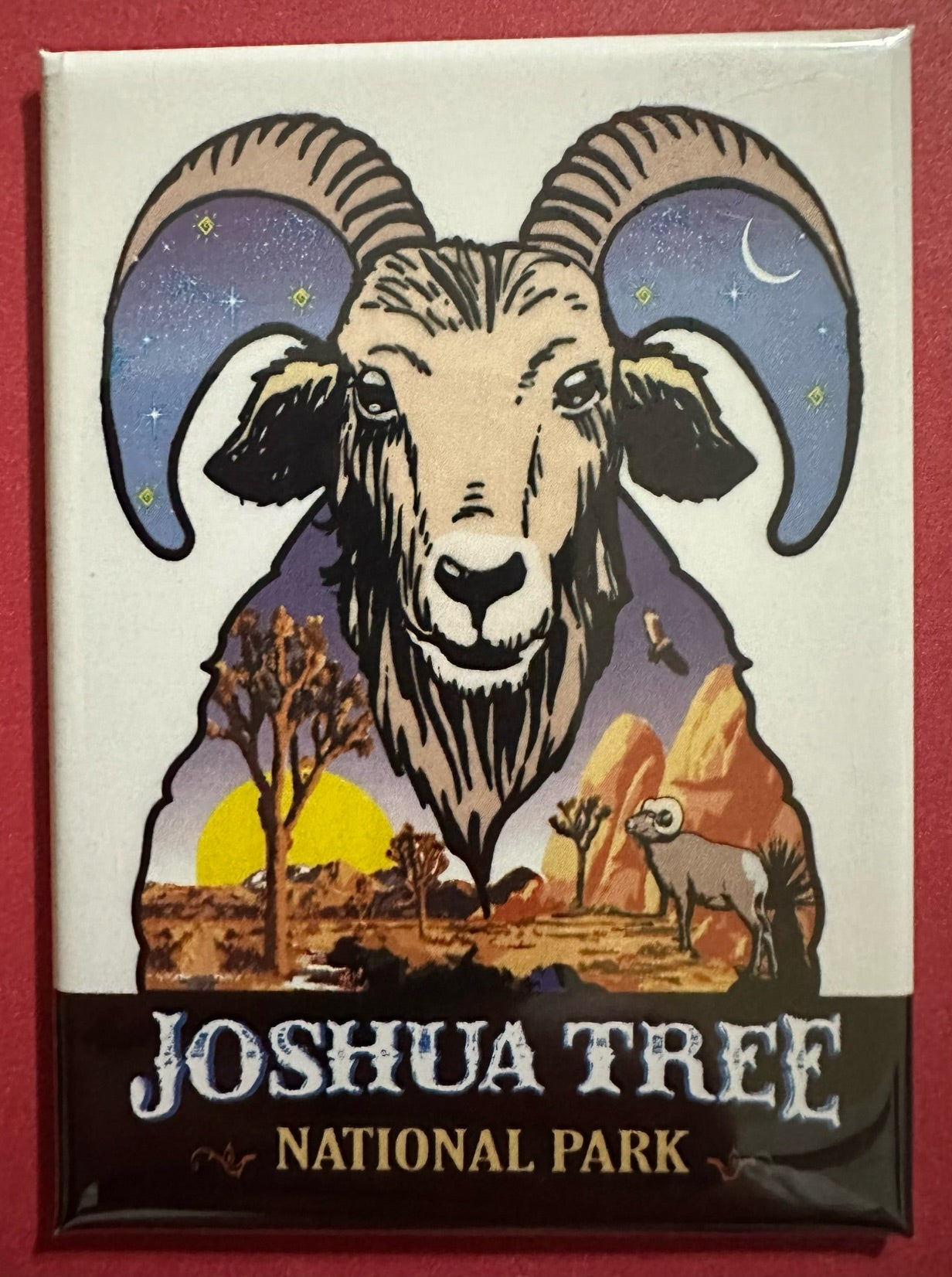 Joshua Tree Ram Magnet